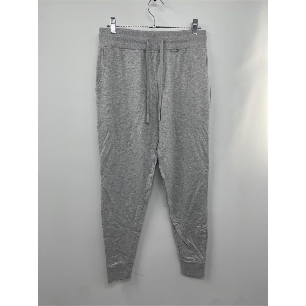 Boody Weekend Joggers Women's M Gray Marl Odor-Resistant Drawstring Tapered NWT